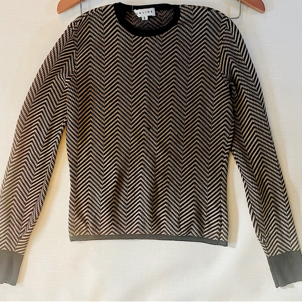 Celine crew neck sweater